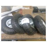 4 Tires for Truck Dolly