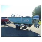 1975 Lund USR Fishing Boat