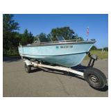 1975 Lund USR Fishing Boat