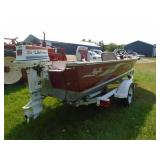1995 Lund Pike Fishing Boat