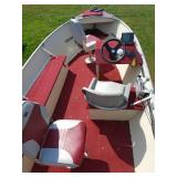 1995 Lund Pike Fishing Boat