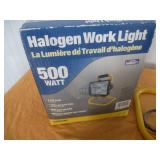 Halogen Work Lights & Air compressor