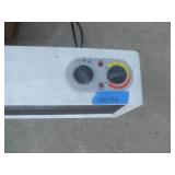 Electric Base Board Heater & Halogen Lights