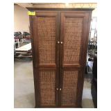 WOOD ARMOIRE / CABINET