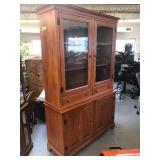 WOODEN HUTCH / CHINA CABINET