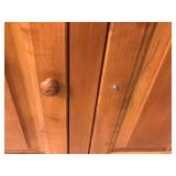 WOODEN HUTCH / CHINA CABINET