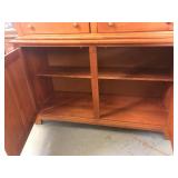 WOODEN HUTCH / CHINA CABINET
