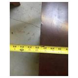 WOODEN DRESSER AND NIGHT STAND