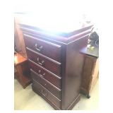 WOODEN UPRIGHT DRESSER