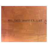 WOOD BUFFET CABINET