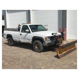 1997 GMC 3500 Plow Truck