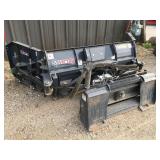 Virnig HSP120 Snow Blade W/ Wings & Bobcat Ready Hookups