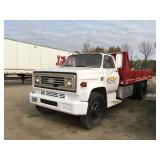 C-60 Chevrolet Single Axle W/ Dump Bed & Side Box