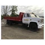 C-60 Chevrolet Single Axle W/ Dump Bed & Side Box