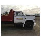 C-60 Chevrolet Single Axle W/ Dump Bed & Side Box