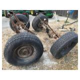 Chevy 4X4 Truck Rear & Front End Assembly Matching Set