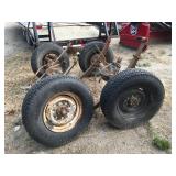 Chevy 4X4 Truck Rear & Front End Assembly Matching Set