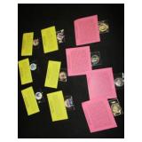 4 Kennedy Proof 1/2 $ and 6 Colorized 1/2 $