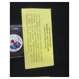 4 Kennedy Proof 1/2 $ and 6 Colorized 1/2 $