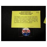 4 Kennedy Proof 1/2 $ and 6 Colorized 1/2 $