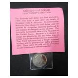 4 Kennedy Proof 1/2 $ and 6 Colorized 1/2 $