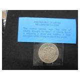 6 2000 Liberian $10 Coins and 4 1/4 oz Copper Medallions