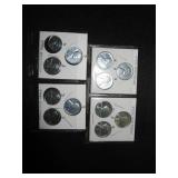 12 Steel Pennies (1943 D, P, S)