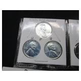 12 Steel Pennies (1943 D, P, S)
