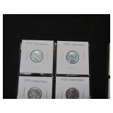 12 Steel Pennies 1943 P