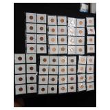 60 Uncirculated Lincoln Pennies (Older)