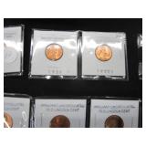 60 Uncirculated Lincoln Pennies (Older)