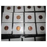 60 Uncirculated Lincoln Pennies (Older)