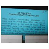 Uncirculated 5 Cent, 10 Cent, 1 Cent, and Westwares 5 Cent and Mint Medallions