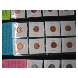 Uncirculated 5 Cent, 10 Cent, 1 Cent, and Westwares 5 Cent and Mint Medallions