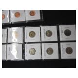 Uncirculated 5 Cent, 10 Cent, 1 Cent, and Westwares 5 Cent and Mint Medallions