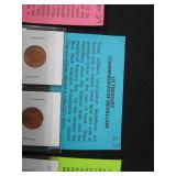 Uncirculated 5 Cent, 10 Cent, 1 Cent, and Westwares 5 Cent and Mint Medallions