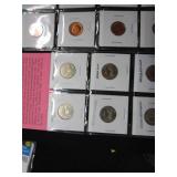 Uncirculated 5 Cent, 10 Cent, 1 Cent, and Westwares 5 Cent and Mint Medallions