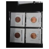 Uncirculated 5 Cent, 10 Cent, 1 Cent, and Westwares 5 Cent and Mint Medallions
