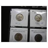 Uncirculated 5 Cent, 10 Cent, 1 Cent, and Westwares 5 Cent and Mint Medallions