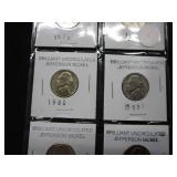 Uncirculated 5 Cent, 10 Cent, 1 Cent, and Westwares 5 Cent and Mint Medallions