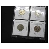 Uncirculated 5 Cent, 10 Cent, 1 Cent, and Westwares 5 Cent and Mint Medallions