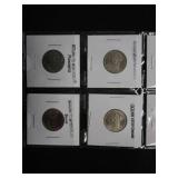 3 1909 1 Cent 2009 1 Cent Set Westward 5 Cent and Mint Medallions Sports Cards