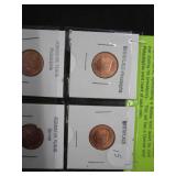 3 1909 1 Cent 2009 1 Cent Set Westward 5 Cent and Mint Medallions Sports Cards