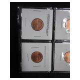 3 1909 1 Cent 2009 1 Cent Set Westward 5 Cent and Mint Medallions Sports Cards