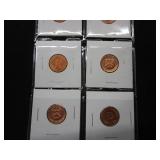 3 1909 1 Cent 2009 1 Cent Set Westward 5 Cent and Mint Medallions Sports Cards