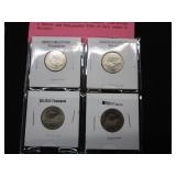 3 1909 1 Cent 2009 1 Cent Set Westward 5 Cent and Mint Medallions Sports Cards