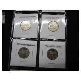 3 1909 1 Cent 2009 1 Cent Set Westward 5 Cent and Mint Medallions Sports Cards