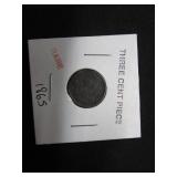 1865 3 Cent Piece