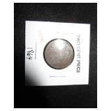 1864 2 Cent Piece