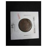 1864 2 Cent Piece